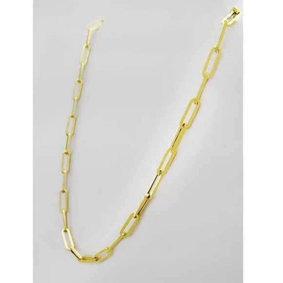 Fantasy Style Chain Solid 14k Yellow Gold